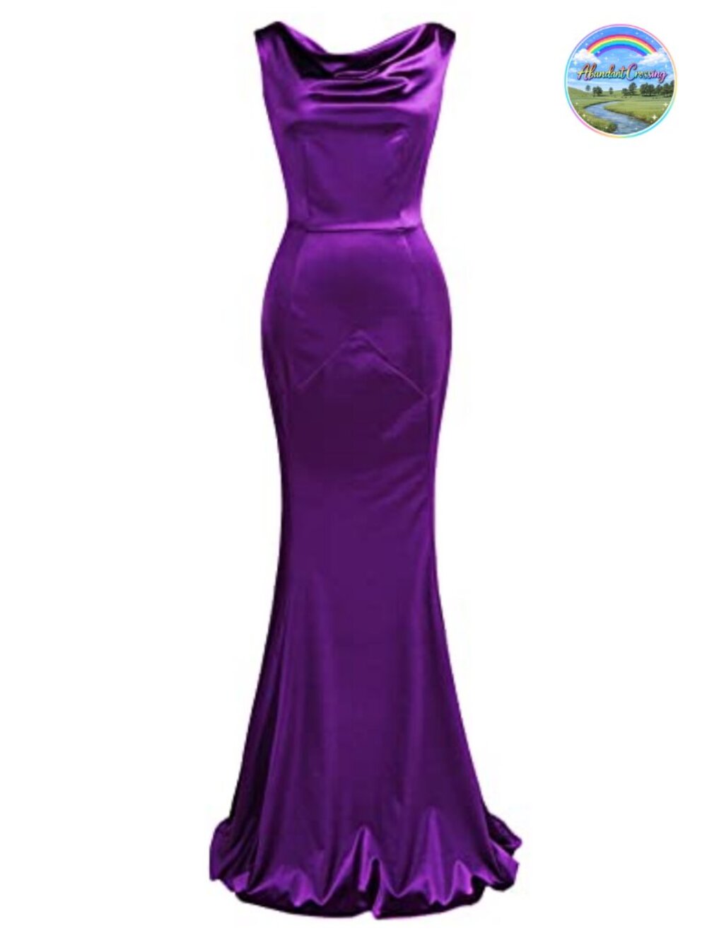 Elegant Mermaid Sleeveless Maxi Formal Evening Gown